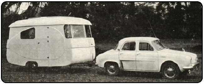 Brochure Caravanes “Mabille-Europa” – SA Mabille France – Début Années 1960