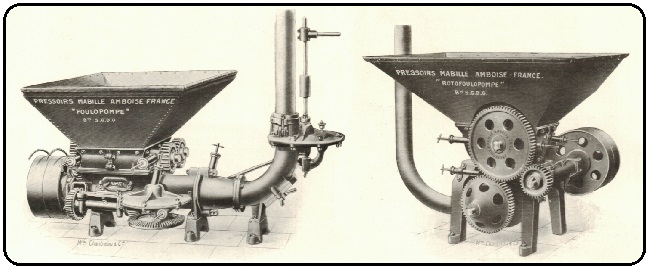 Catalogue Foulopompe / Rotofoulopompe – SARL “Pressoirs Mabille” – Fin Années 1920